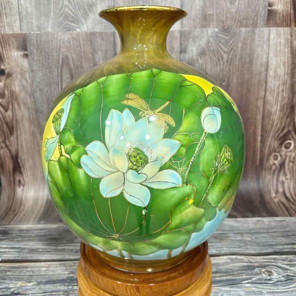 Bình Gốm tài lộc BKCE-009000VN-0402