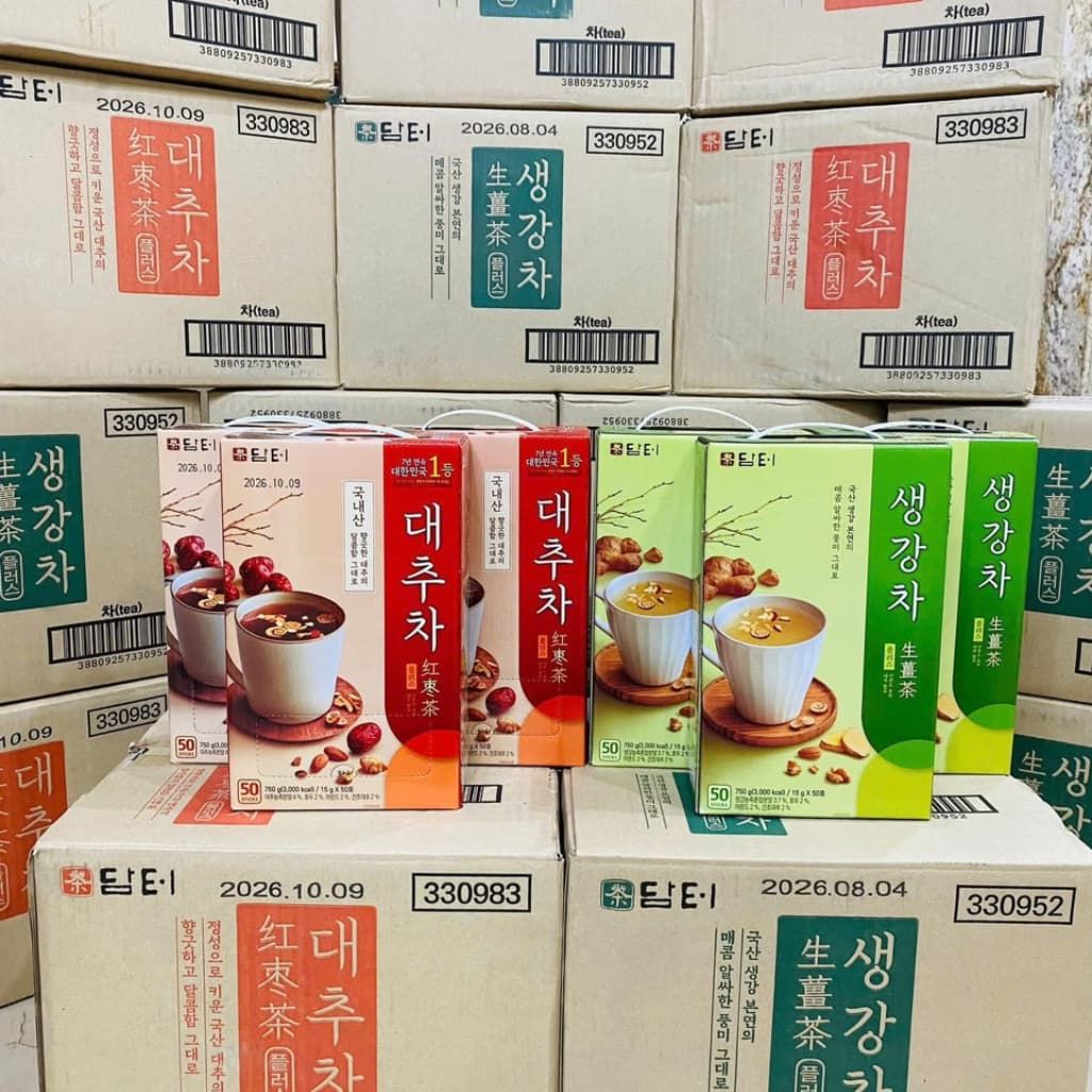 Trà gừng - táo đỏ hạnh nhân Hàn Quốc BKHE-001300KR-0007