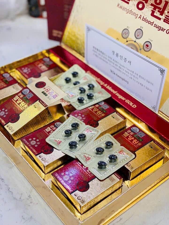 Viên Uống Hỗ Trợ Trị Tiểu Đường KwangDong Nhập Khẩu Chính Hãng Hàn Quốc