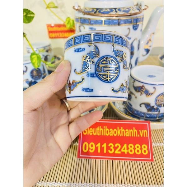 BỘ TÍCH VẼ VÀNG BÁT TRÀNG CHÍNH HÃNG-BÁT TRÀNG BẢO KHÁNH