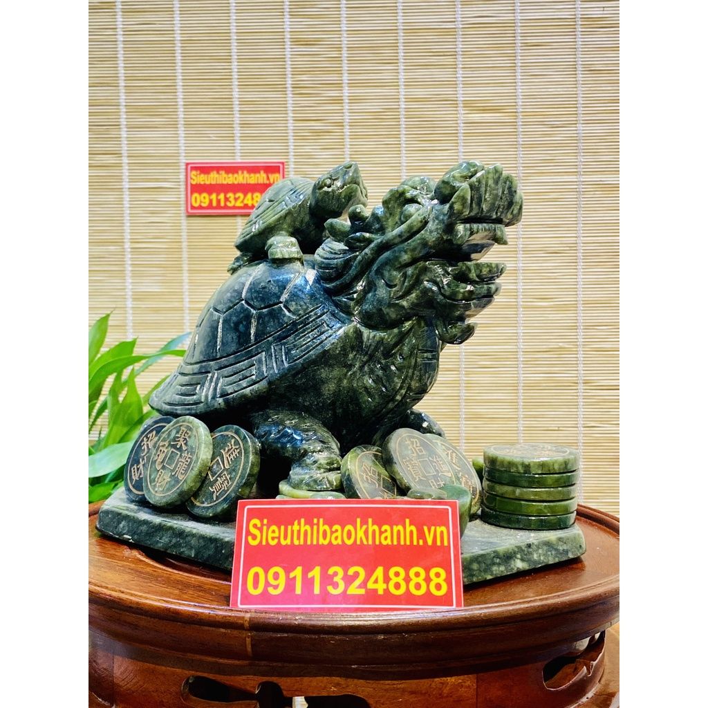 Long Quy phong thủy cõng rùa con