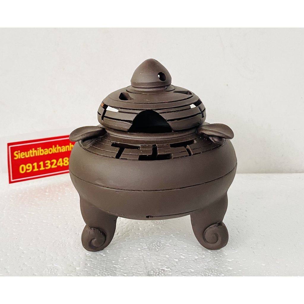 Xông trầm hương bằng gốm sứ