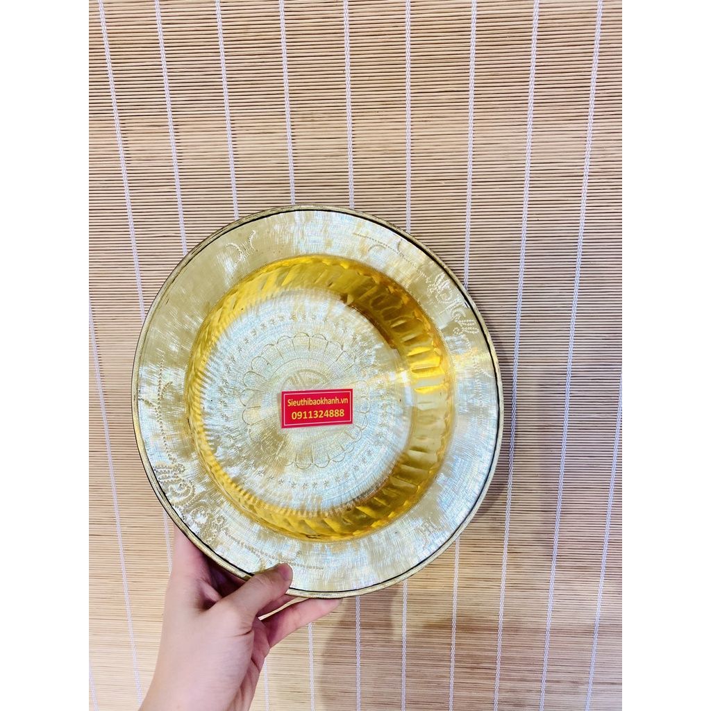 Khay đồng - đk 27 cm