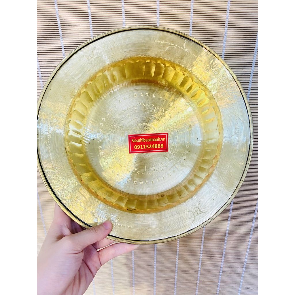 Khay đồng - đk 27 cm