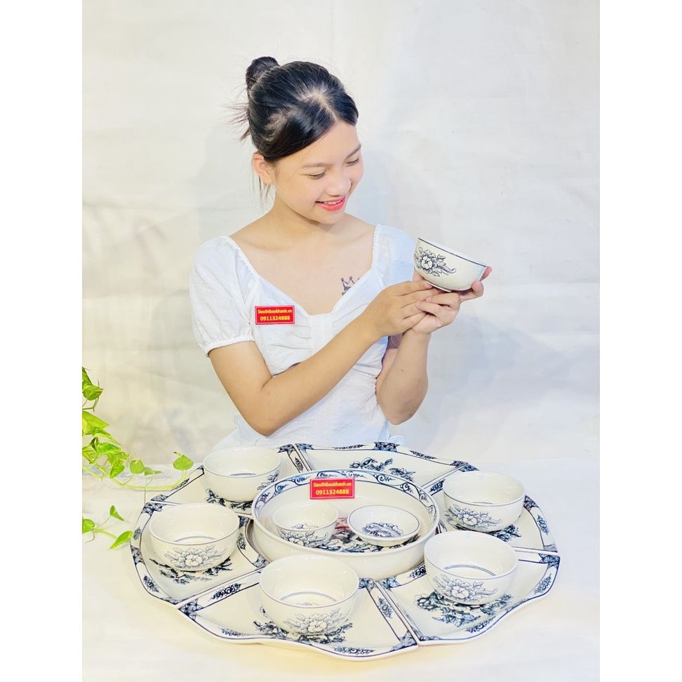 Bộ bát ăn dùng trong gia đình