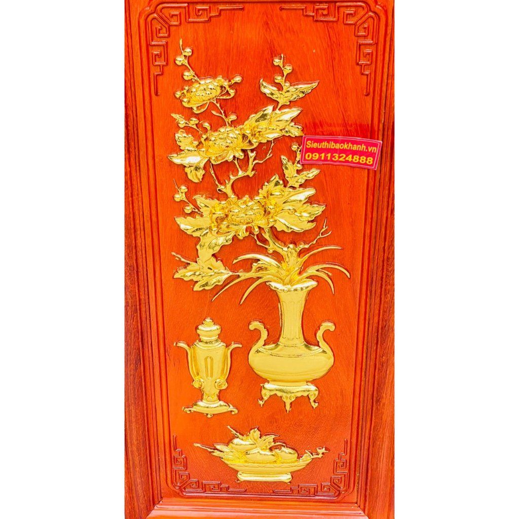 Tranh gỗ tứ quý