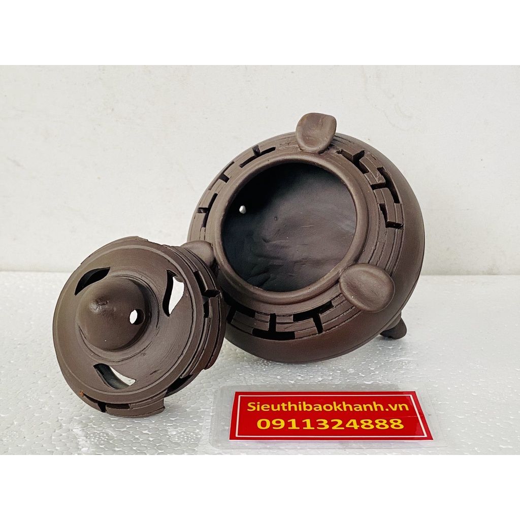 Xông trầm hương bằng gốm sứ