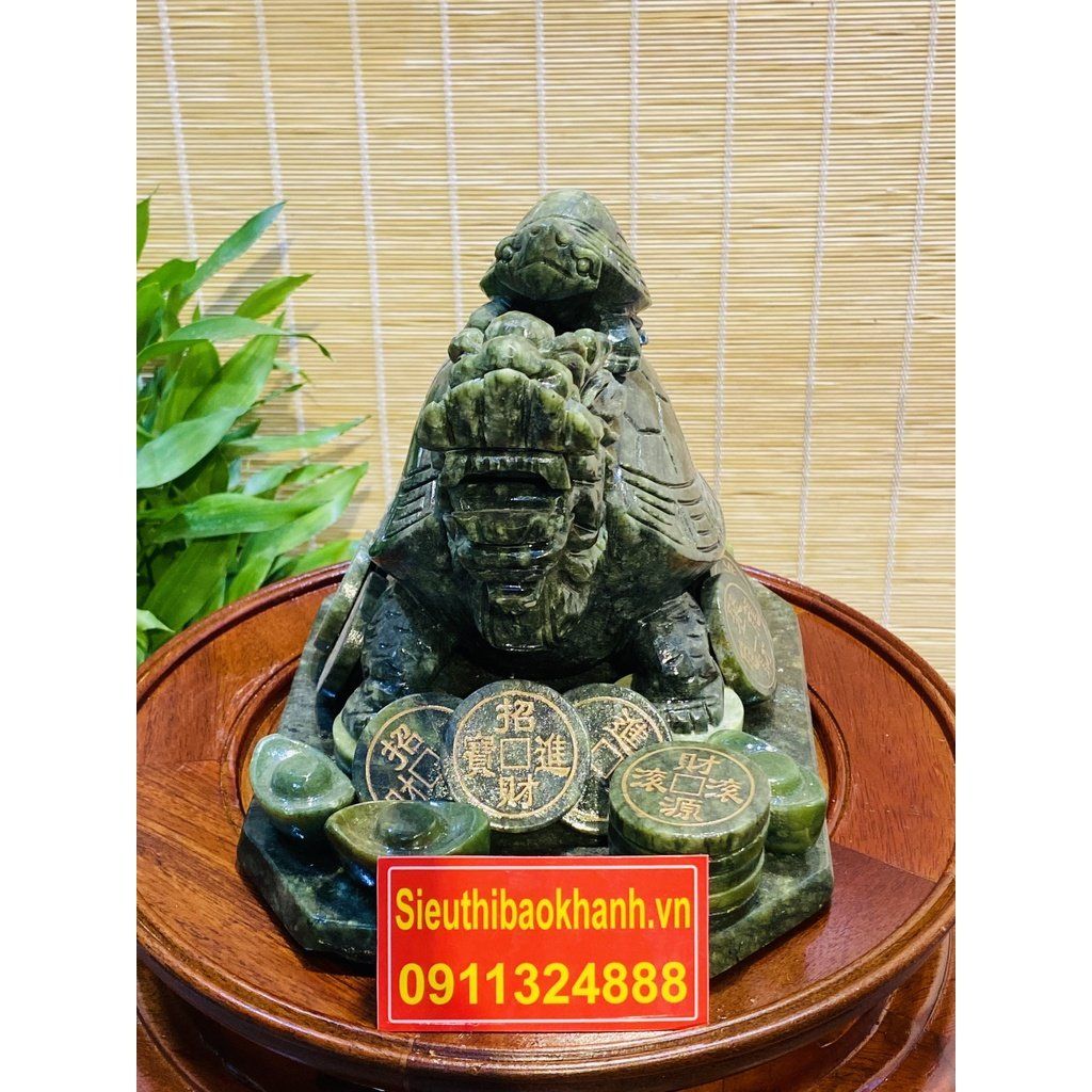 Long Quy phong thủy cõng rùa con