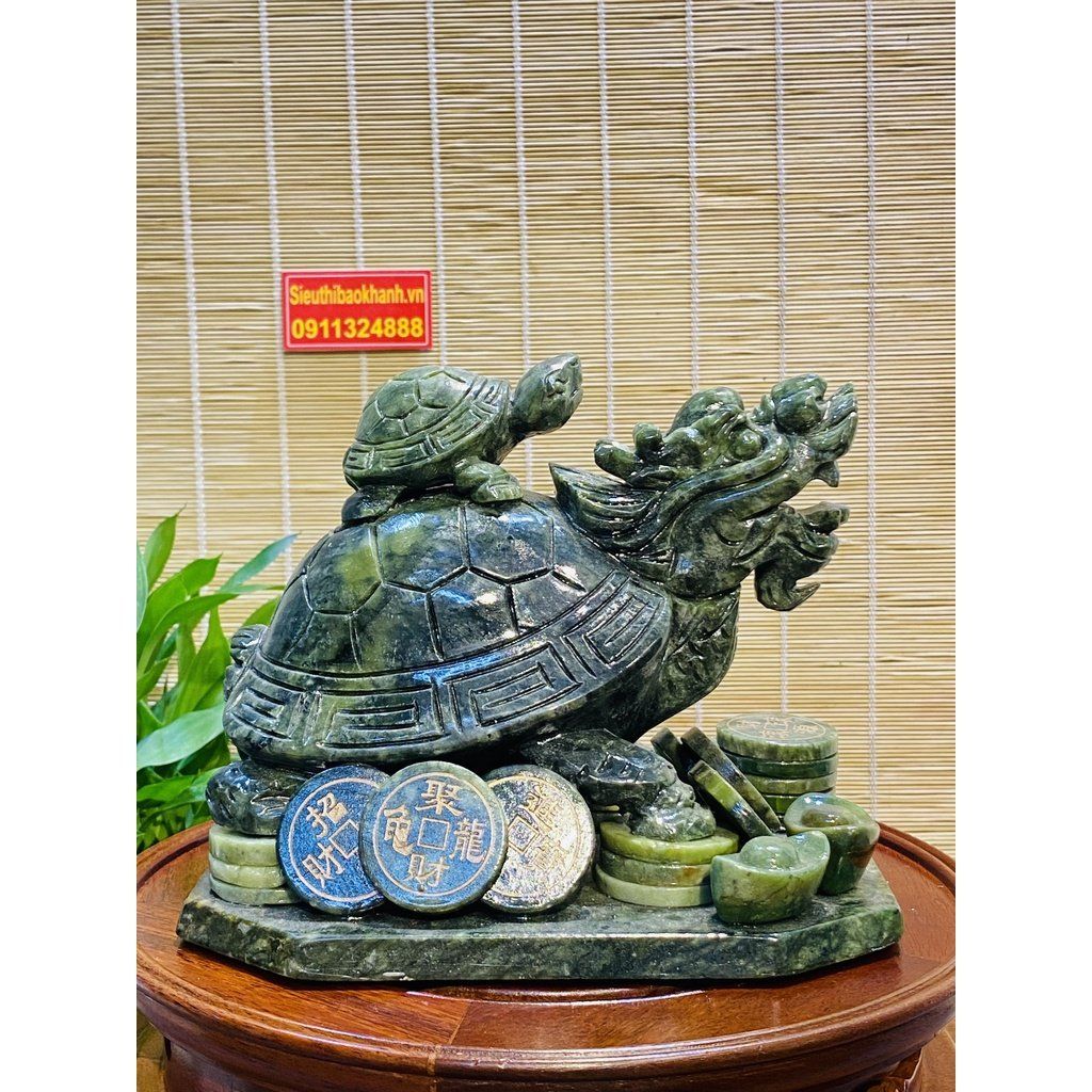 Long Quy phong thủy cõng rùa con