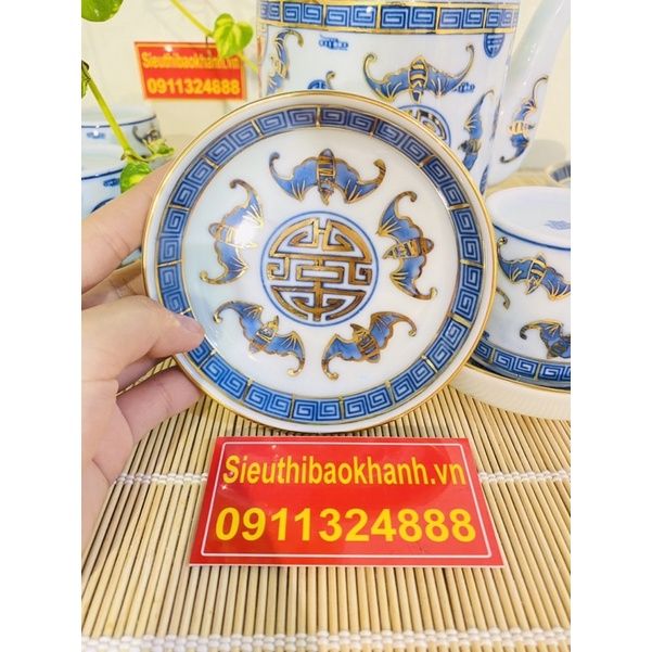 BỘ TÍCH VẼ VÀNG BÁT TRÀNG CHÍNH HÃNG-BÁT TRÀNG BẢO KHÁNH