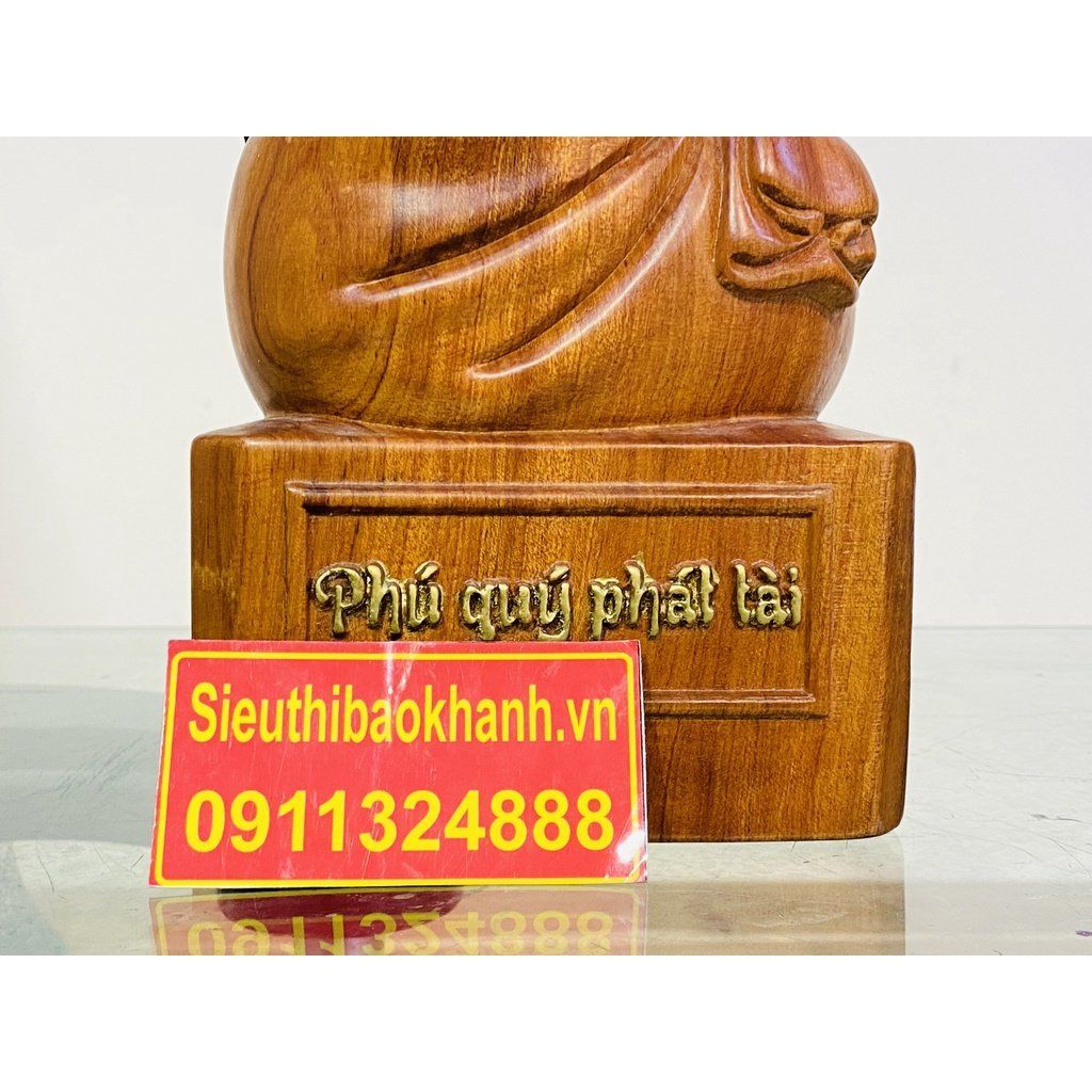 Tượng phật Di Lặc gỗ hương