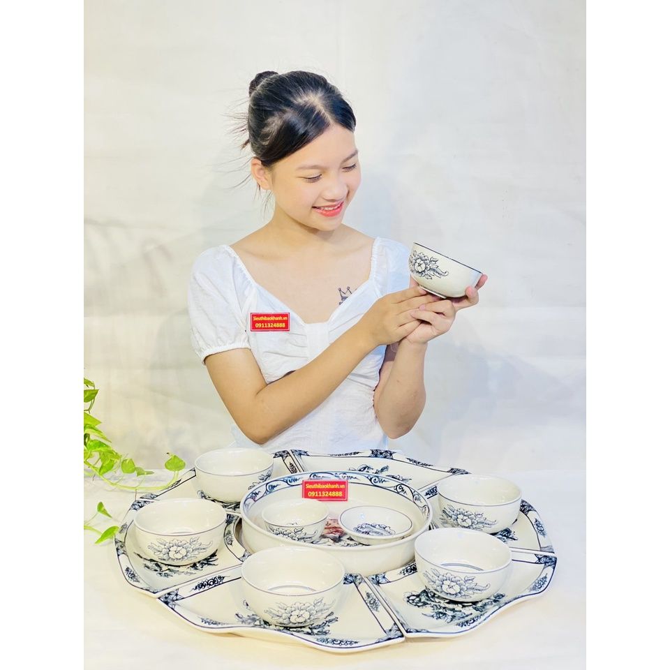 Bộ bát ăn dùng trong gia đình