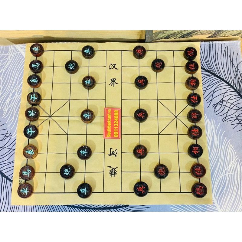 Bộ bàn cờ gỗ trắc