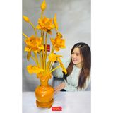  [HÀNG ĐẶC BIỆT]-Bình sen gỗ mít cao cấp 85cm-Siêu thị Bảo Khánh 