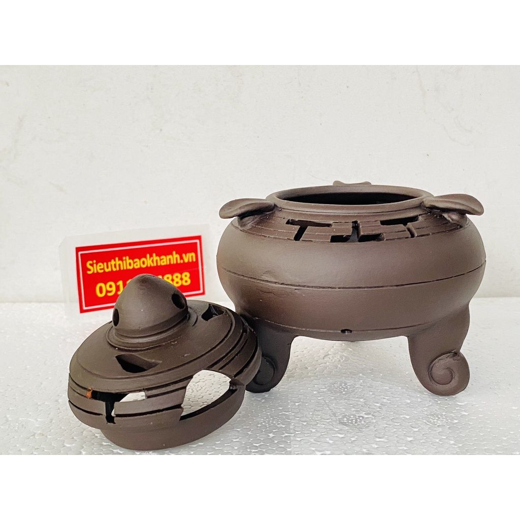 Xông trầm hương bằng gốm sứ