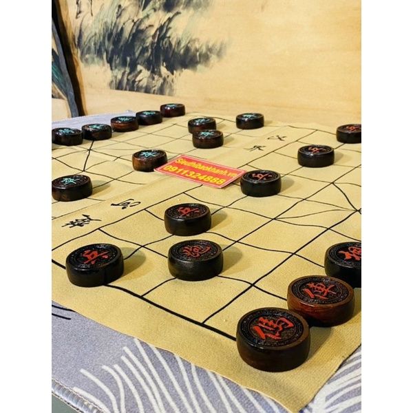 Bộ bàn cờ gỗ trắc