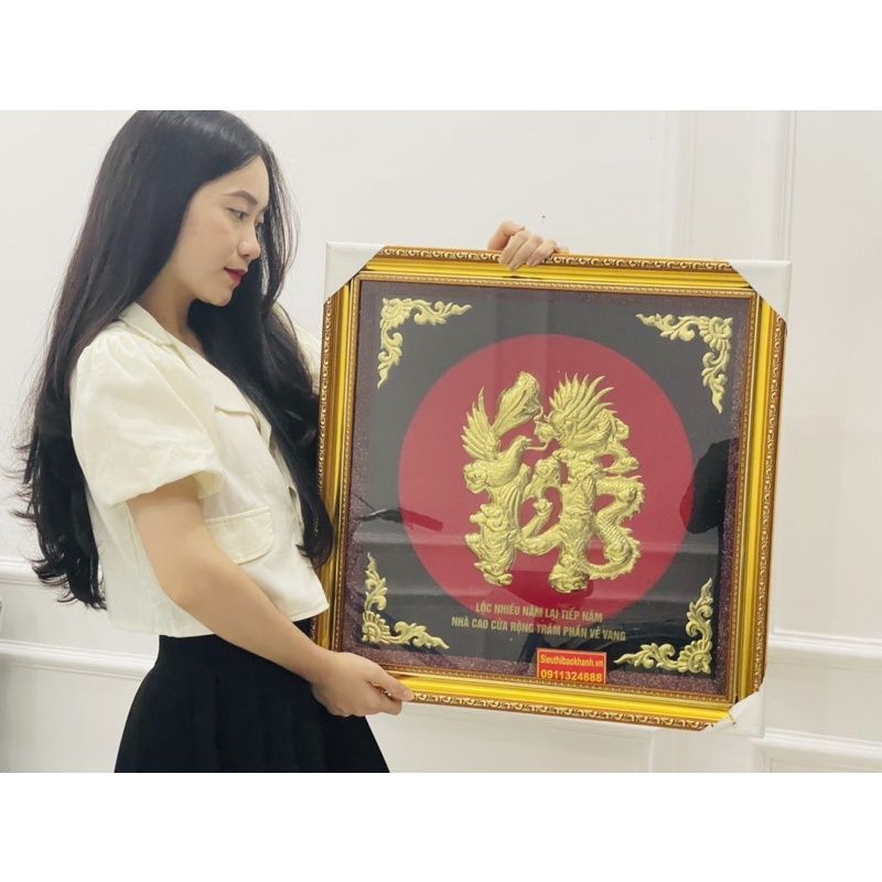 tranh đồng chữ Phúc cao cấp