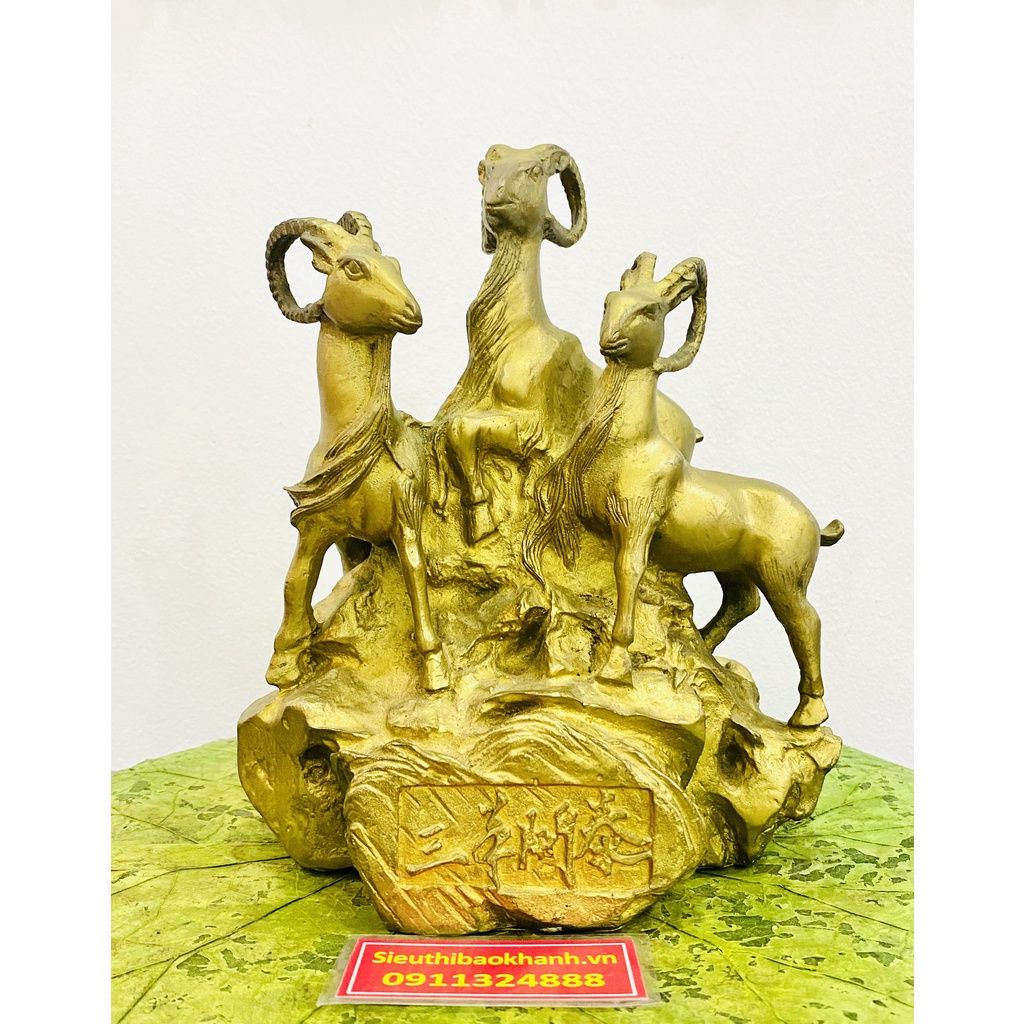 Tượng đồng Tam Dương Khai Thái - Bảo Khánh