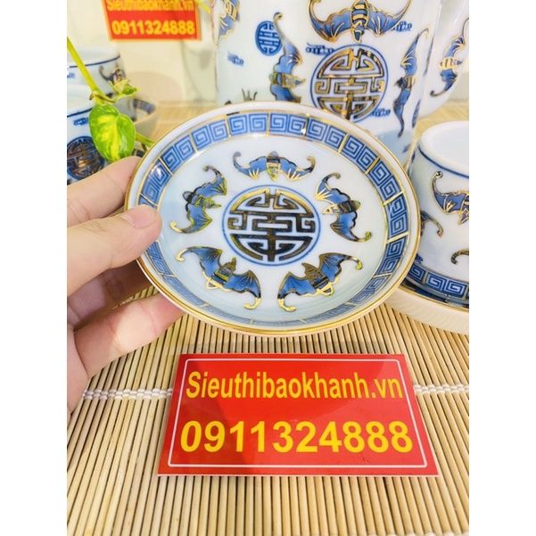 BỘ TÍCH VẼ VÀNG BÁT TRÀNG CHÍNH HÃNG-BÁT TRÀNG BẢO KHÁNH