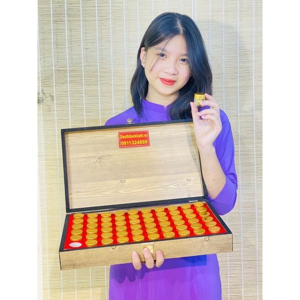 An Cung Ngưu Hoàng hoàn Hàn Quốc Hộp Gỗ loại 60 viên