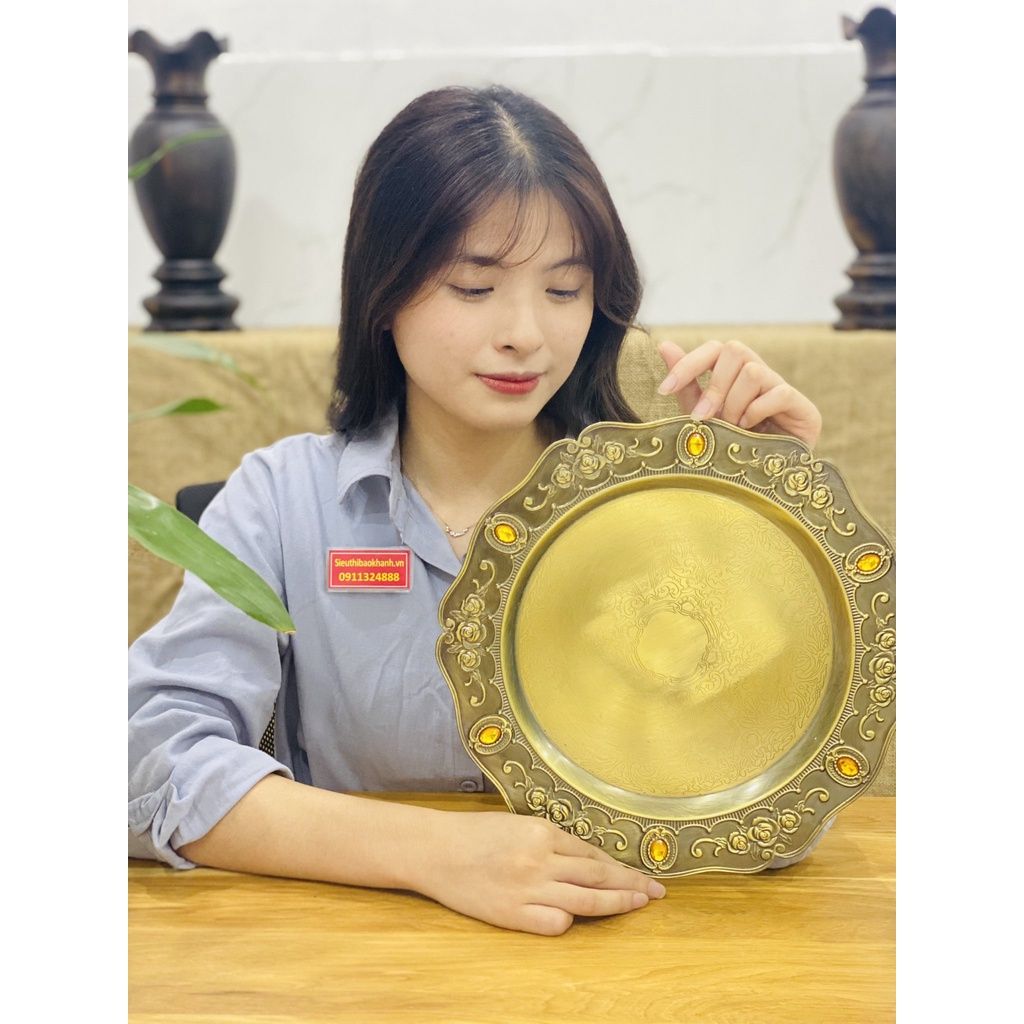 Bộ ly đồng vàng cao cấp