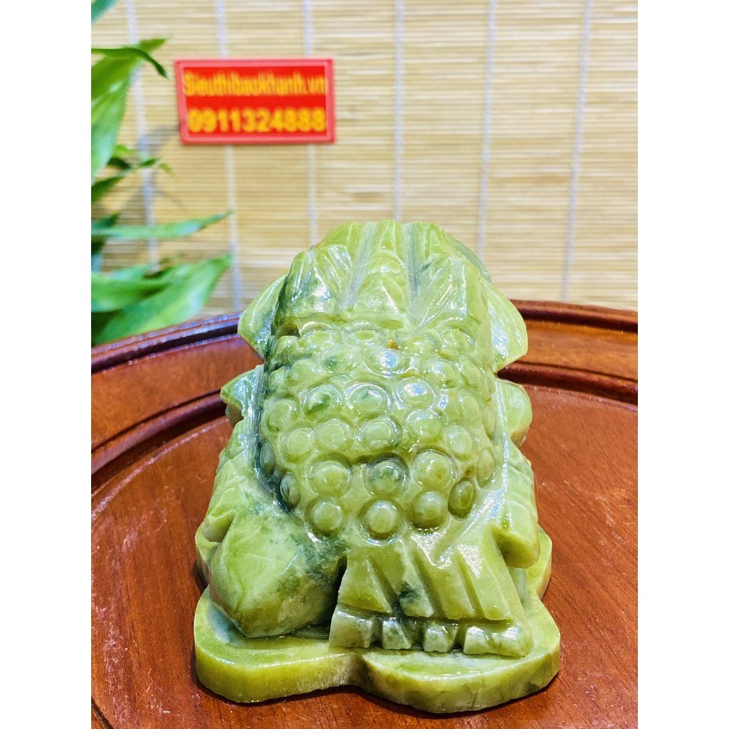 Vật phẩm phong thủy -Thiềm thừ ngậm tiền 10cm