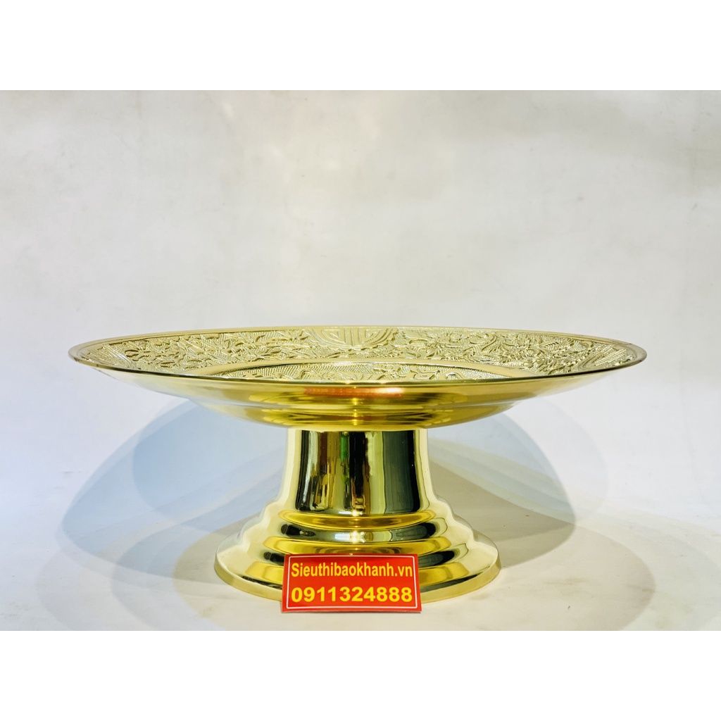 Đĩa Bồng phong thủy Đựng Hoa Quả Cao Cấp 30cm