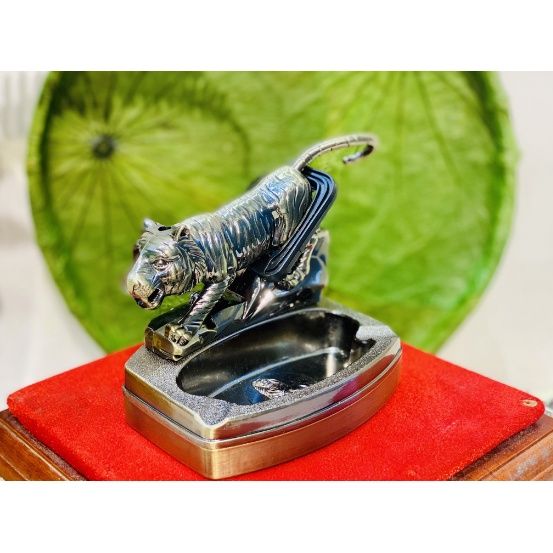 Gạt Tàn Chất Liệu Hợp Kim Đồng Cao Cấp Trạm Trổ Tinh Xảo