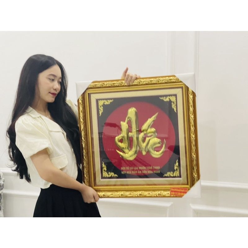 Tranh đồng chữ Đức treo tường cao cấp