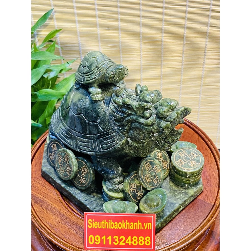 Long Quy phong thủy cõng rùa con