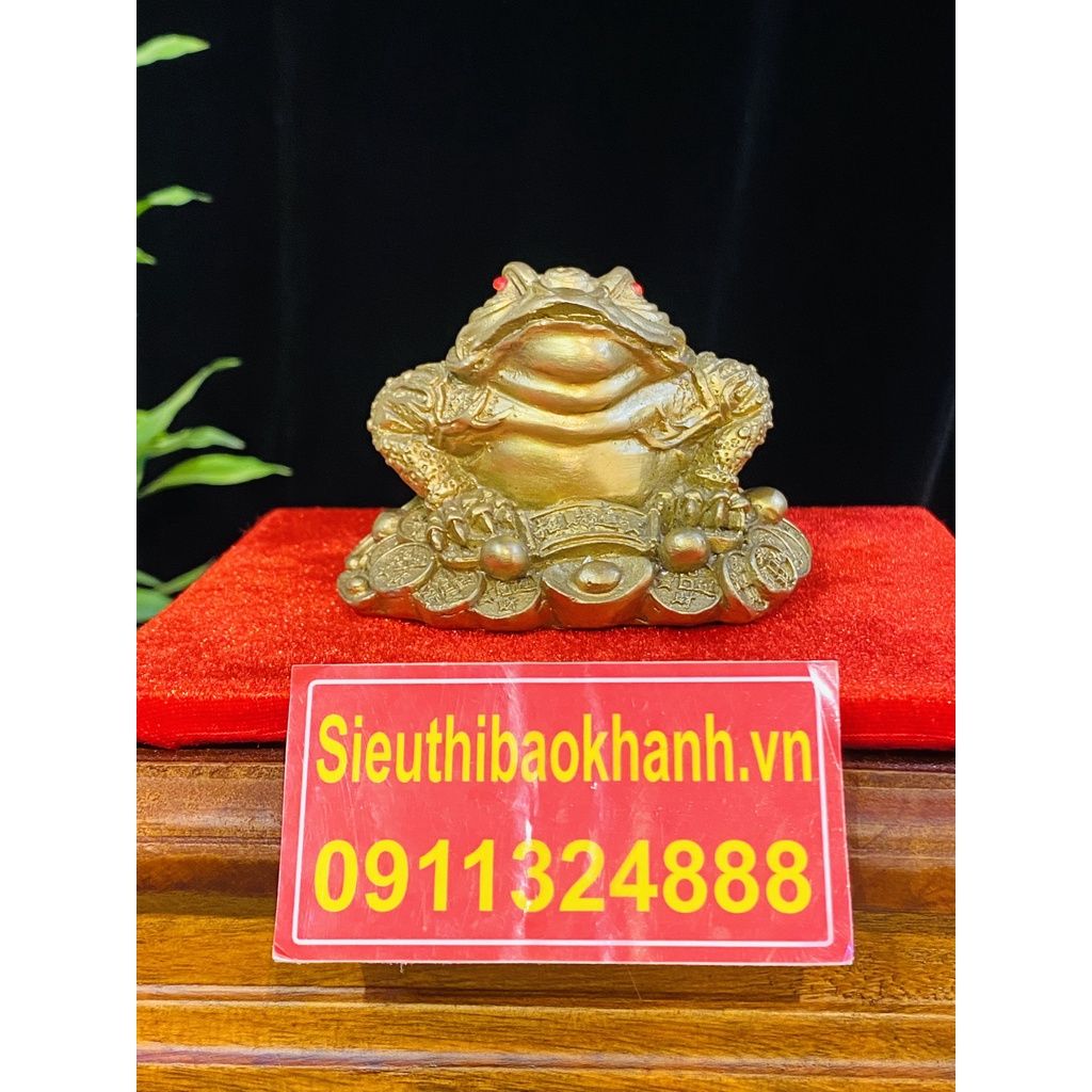 Vật phẩm phong thủy -Thiềm thừ đồng ( 7cm)