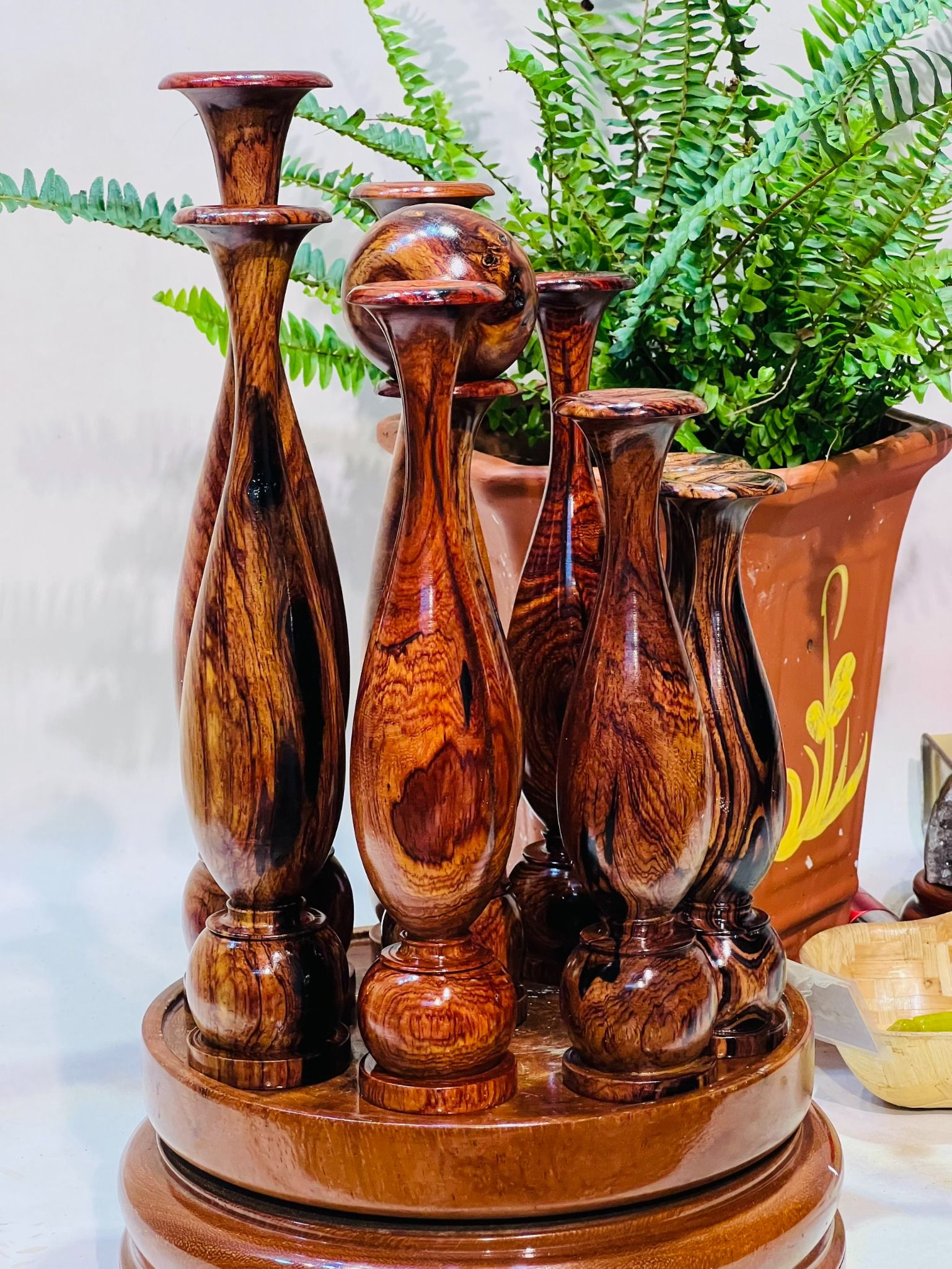 Bình Gỗ Cẩm