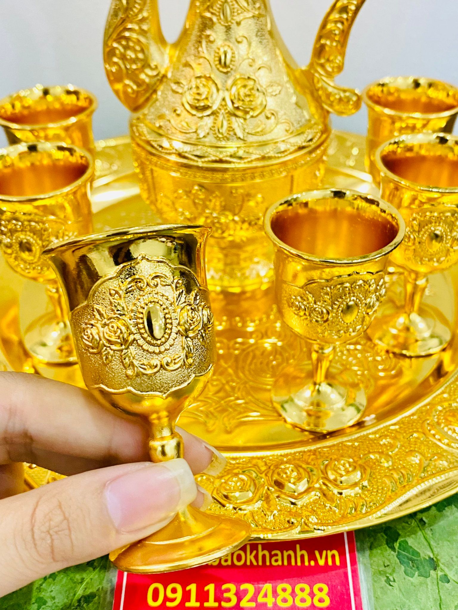 Bình Lục Bình Pha Trà