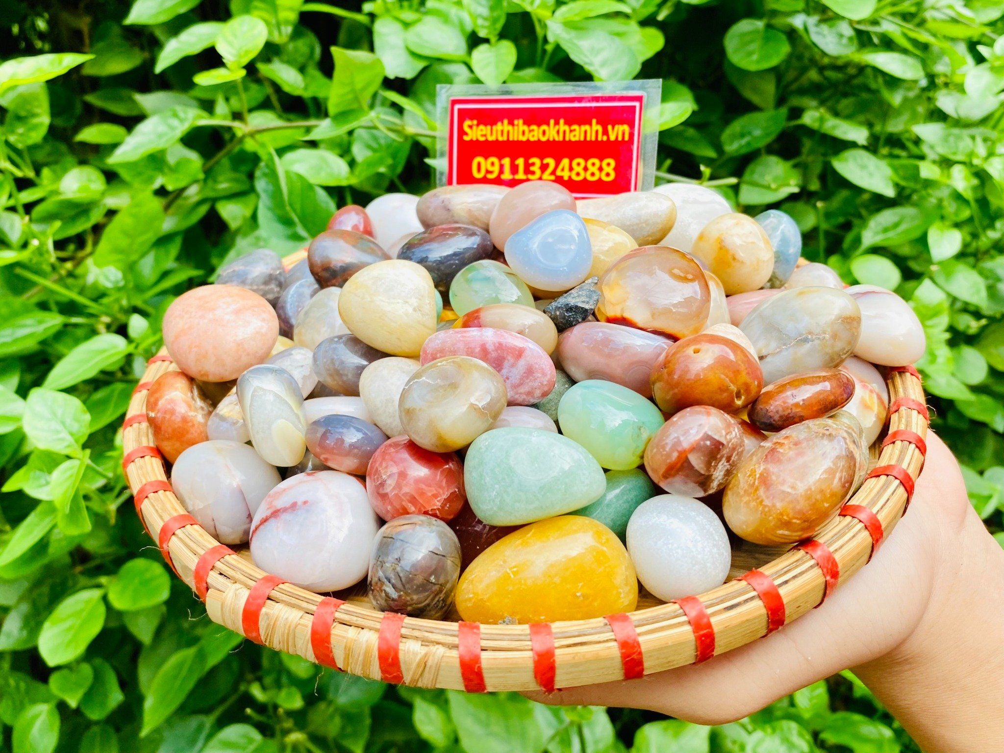 Đá mã não đa sắc