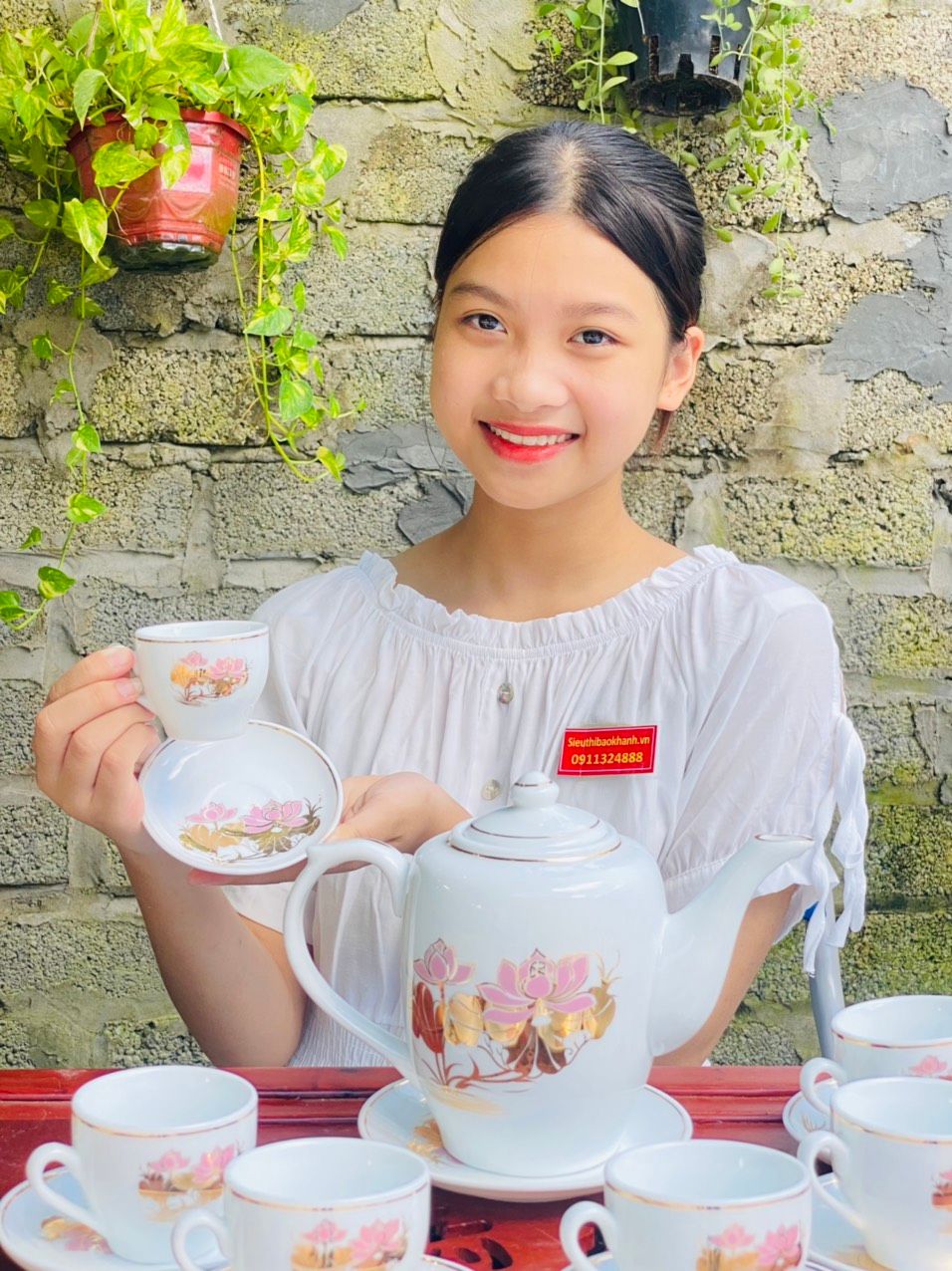 Bộ ấm chén pha trà cao cấp