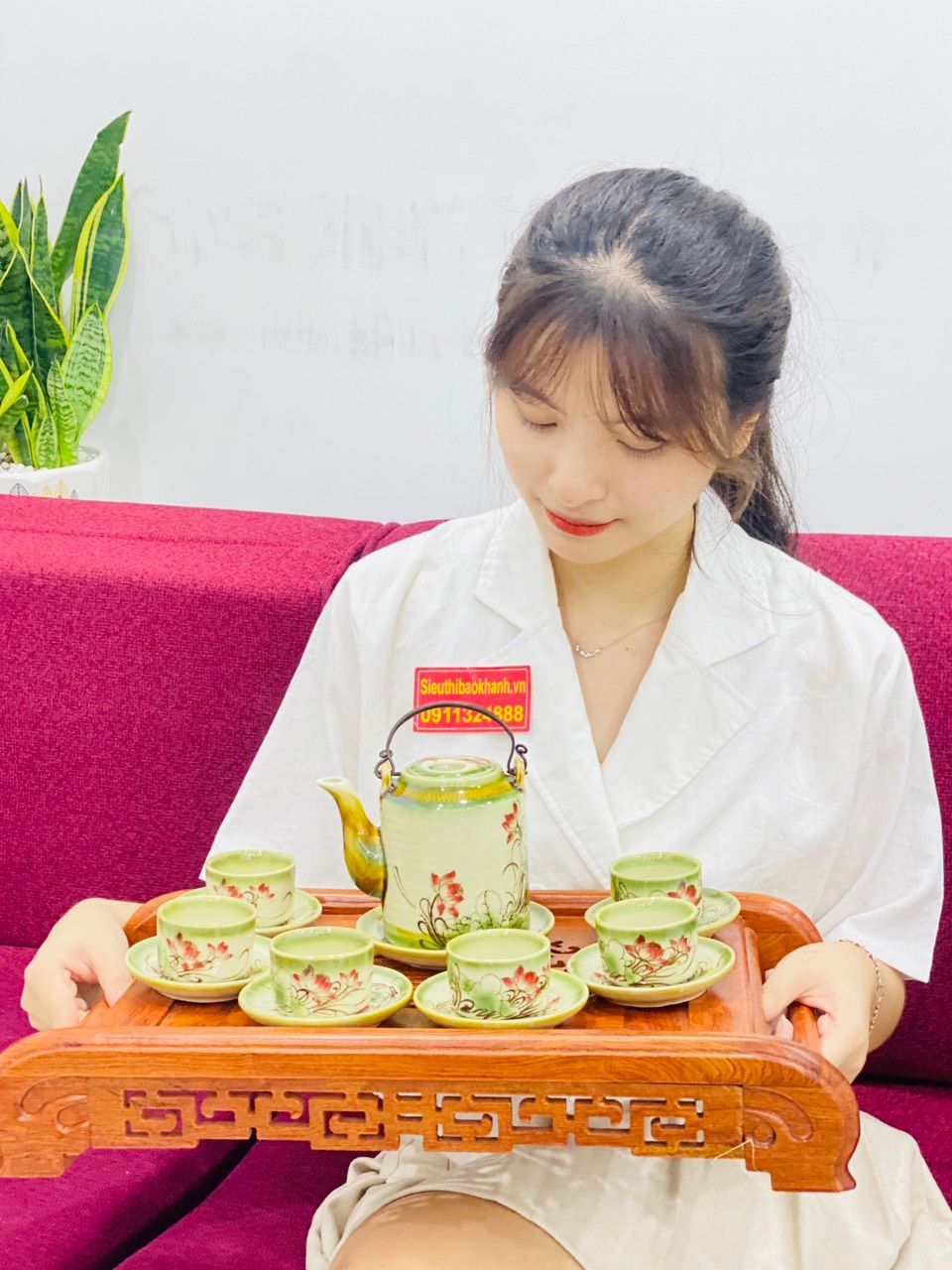 Bộ ấm tích pha trà