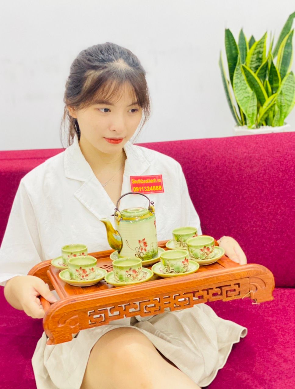 Bộ ấm tích pha trà