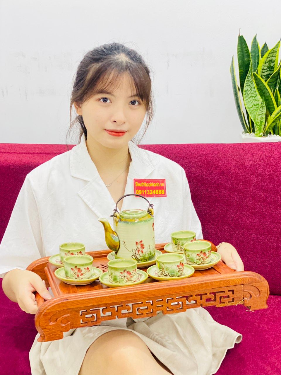 Bộ ấm tích pha trà