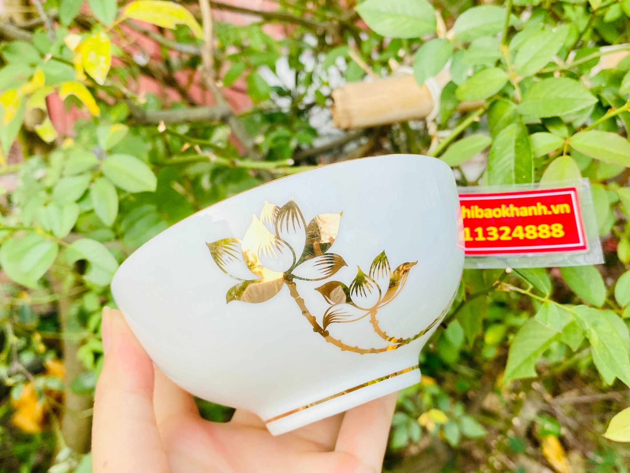 Bộ bát gốm sứ bát tràng
