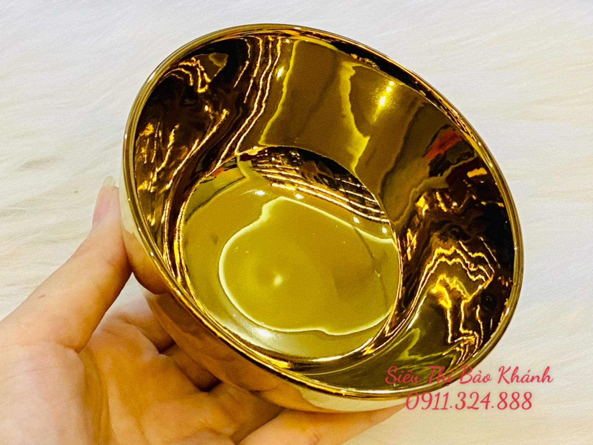 Bát ăn, bát thờ bằng hợp kim đồng cao cấp, bền màu, hàng đẹp