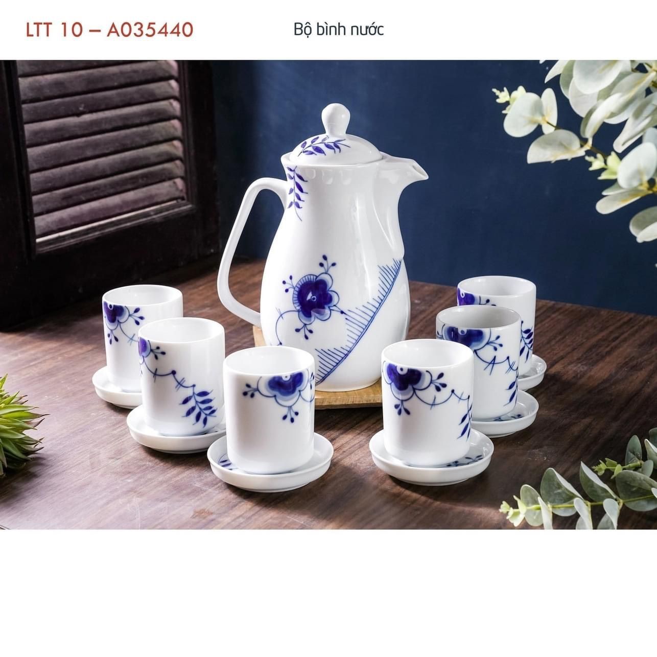Bộ bình nước hoa xanh siu đẹp