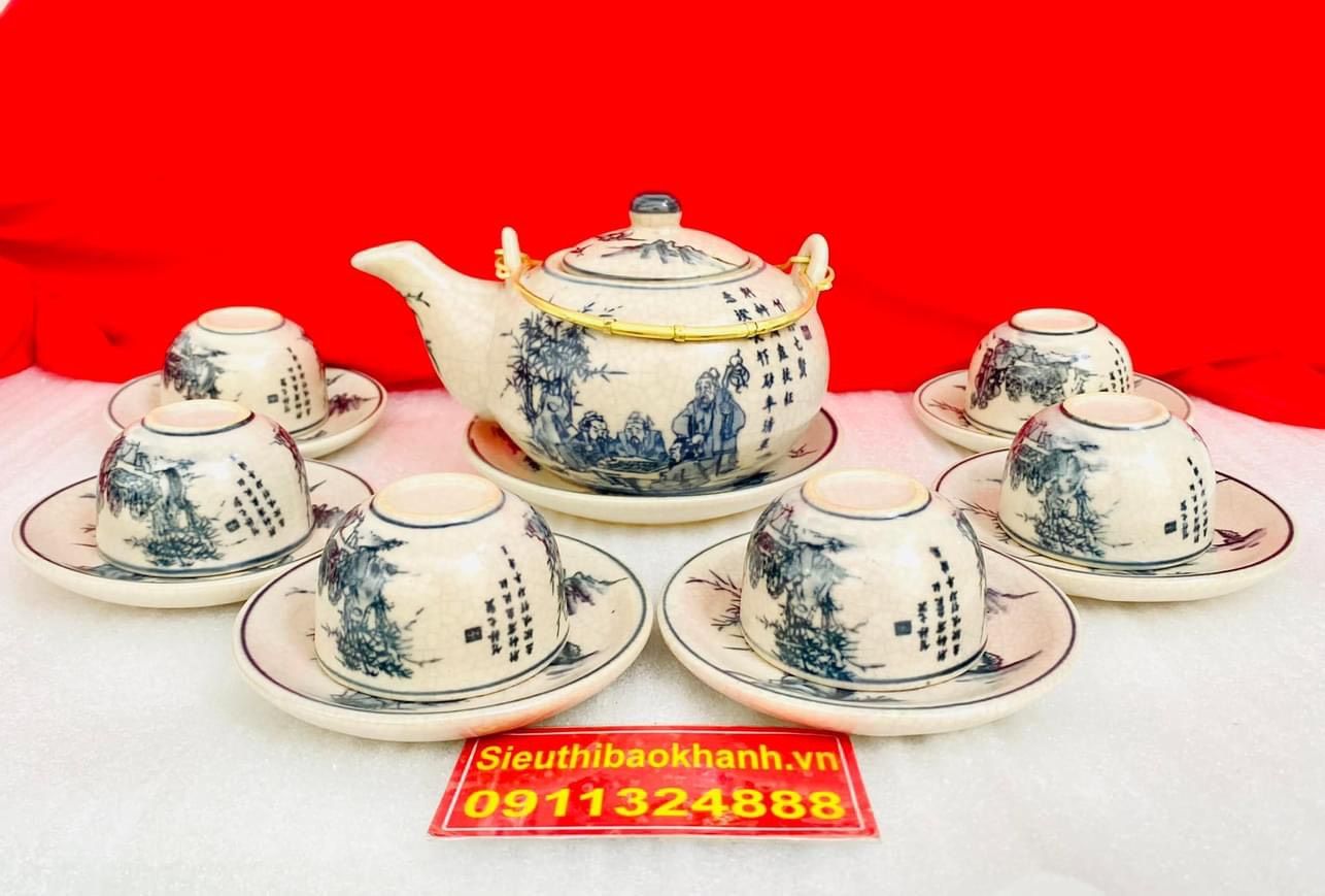 Trà Men Rạn Bọc Đồng - Tạo Vẻ Cổ Điển, Đẳng Cấp Cho Bữa Tiệc Trà Của Bạn!