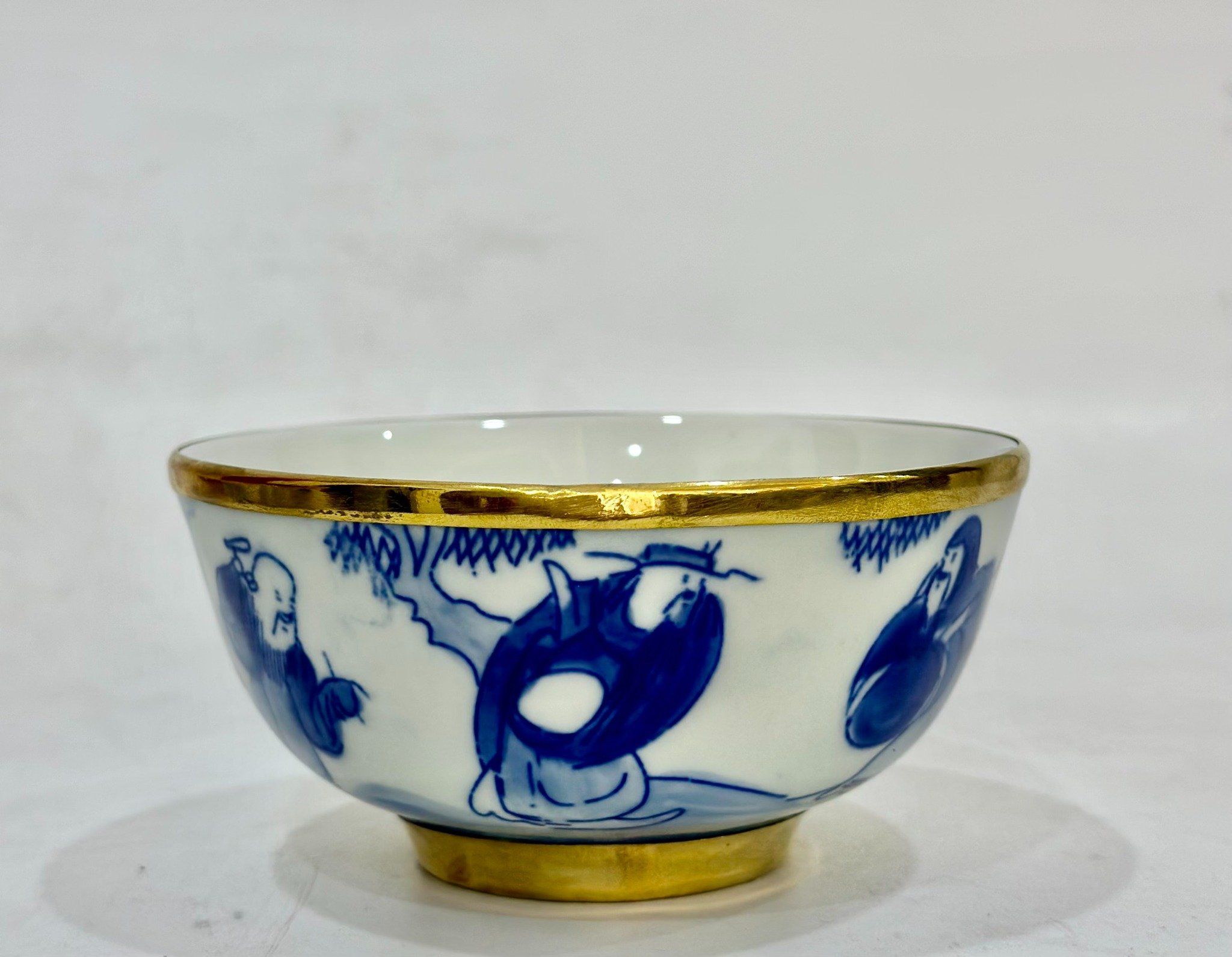 Bát bọc đồng vàng phi 11,5cm