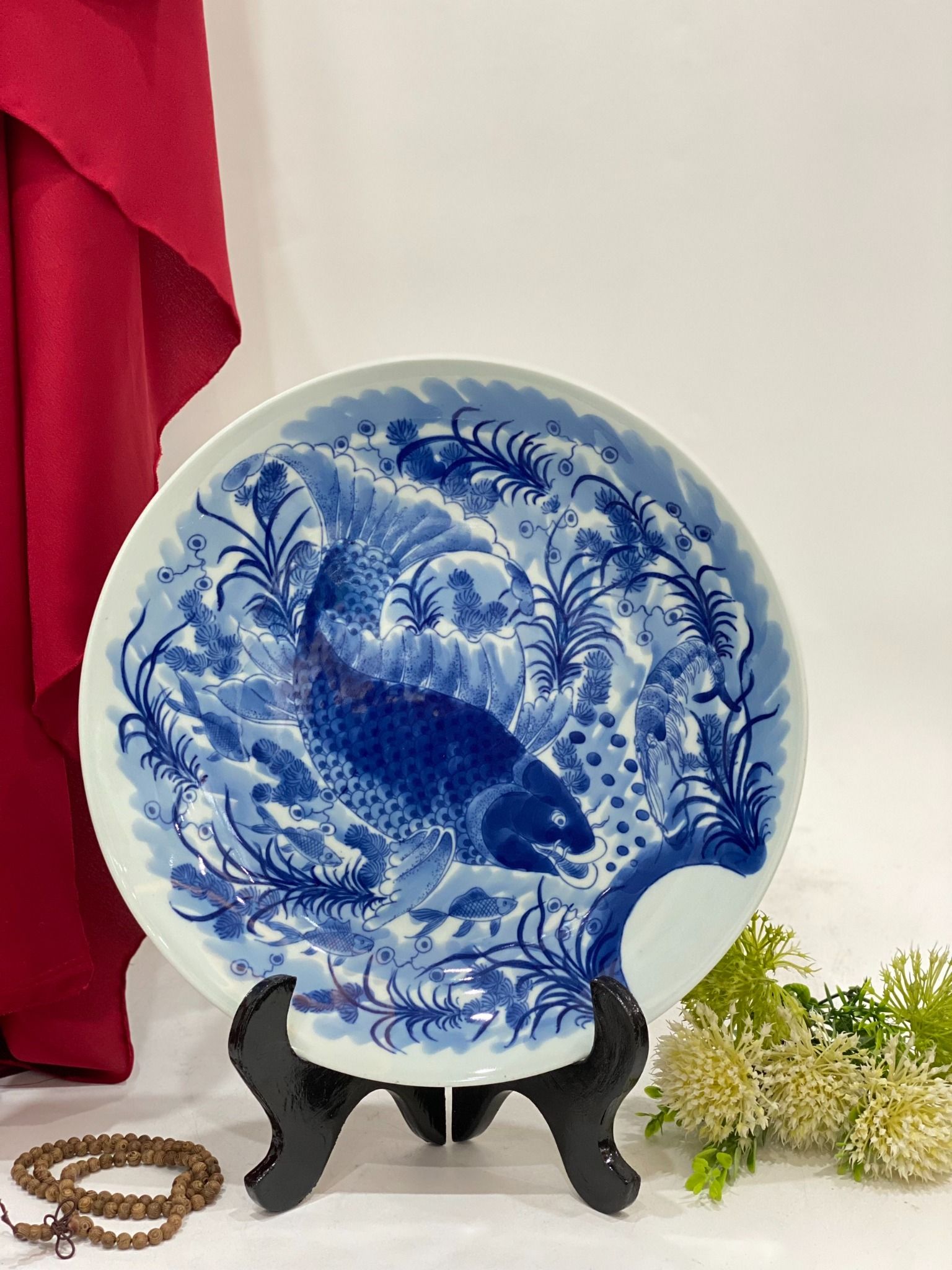 ĐĨA TRƯNG BÀY LÝ NGỰ VỌNG NGUYỆT (ĐK: 30CM)