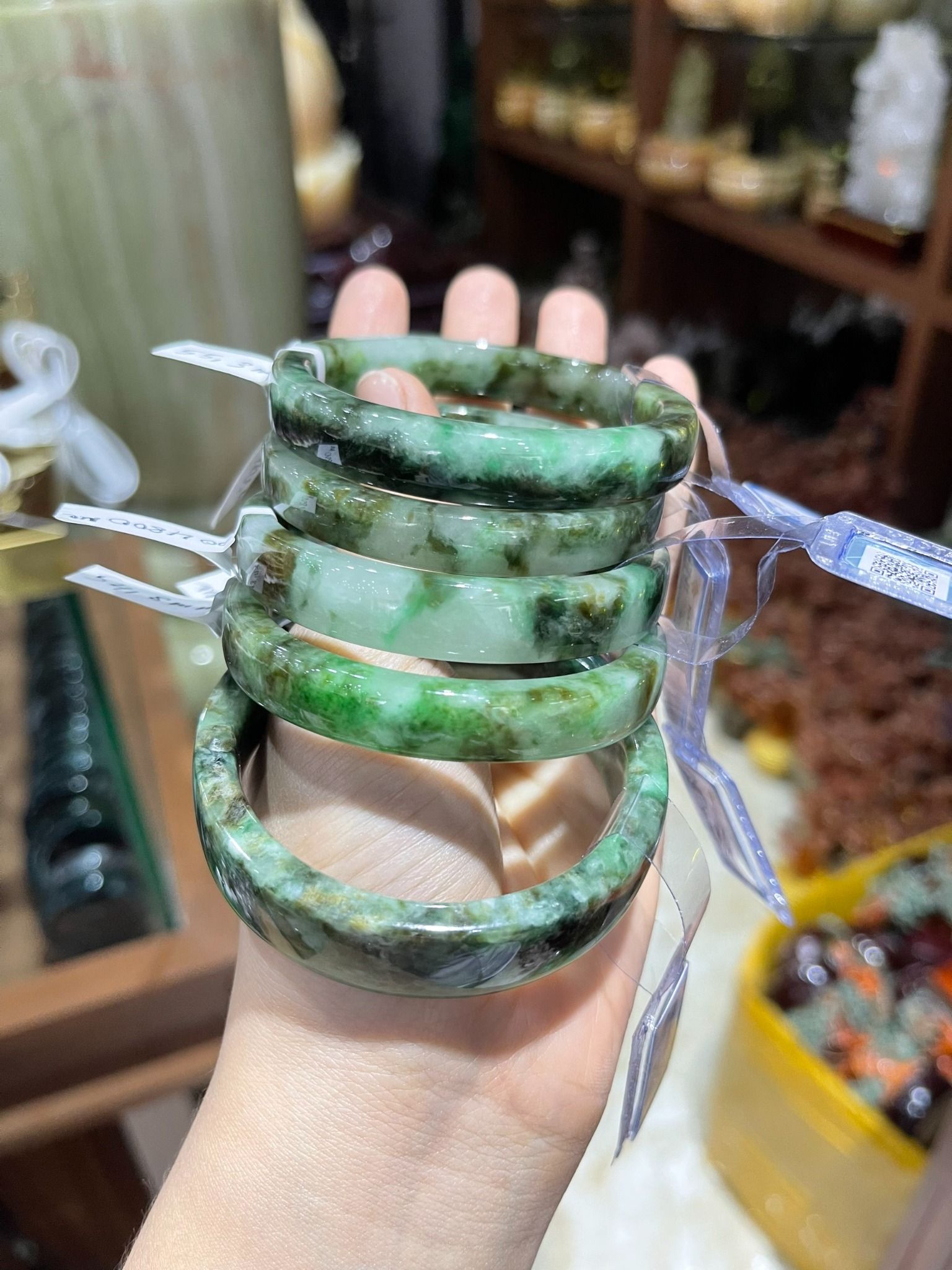 Vòng ngọc cẩm thạch (size:48-53mm)