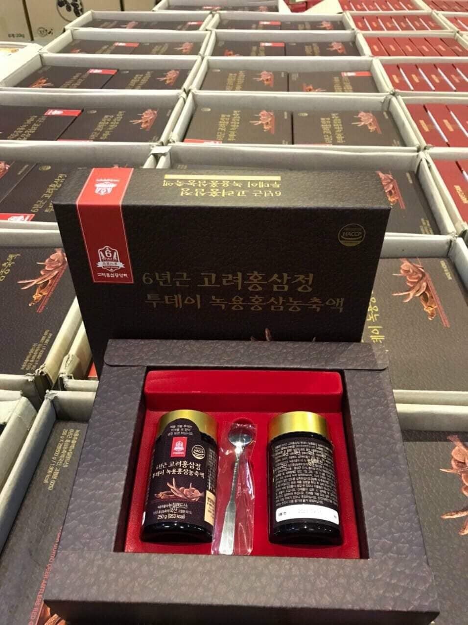 CAO HỒNG SÂM NHUNG HƯƠU GORYO HÀN QUỐC (1 HỘP 2 LỌ)