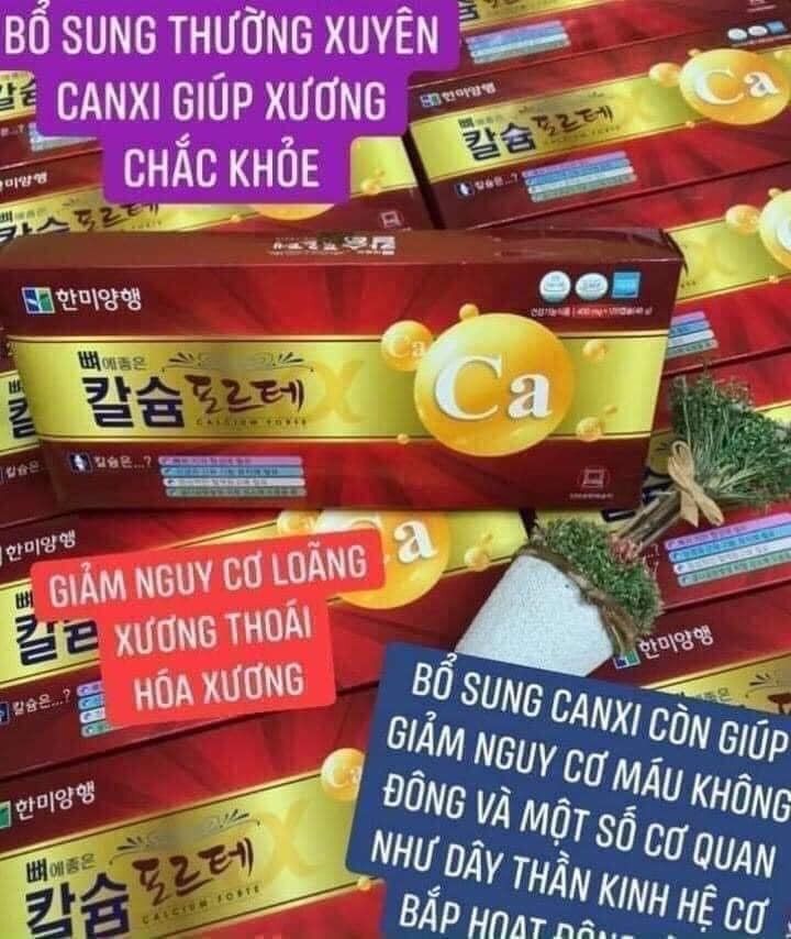 VIÊN UỐNG CANXI HÀN QUỐC