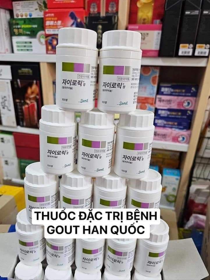 THUỐC ĐẶC TRỊ BỆNH GÚT