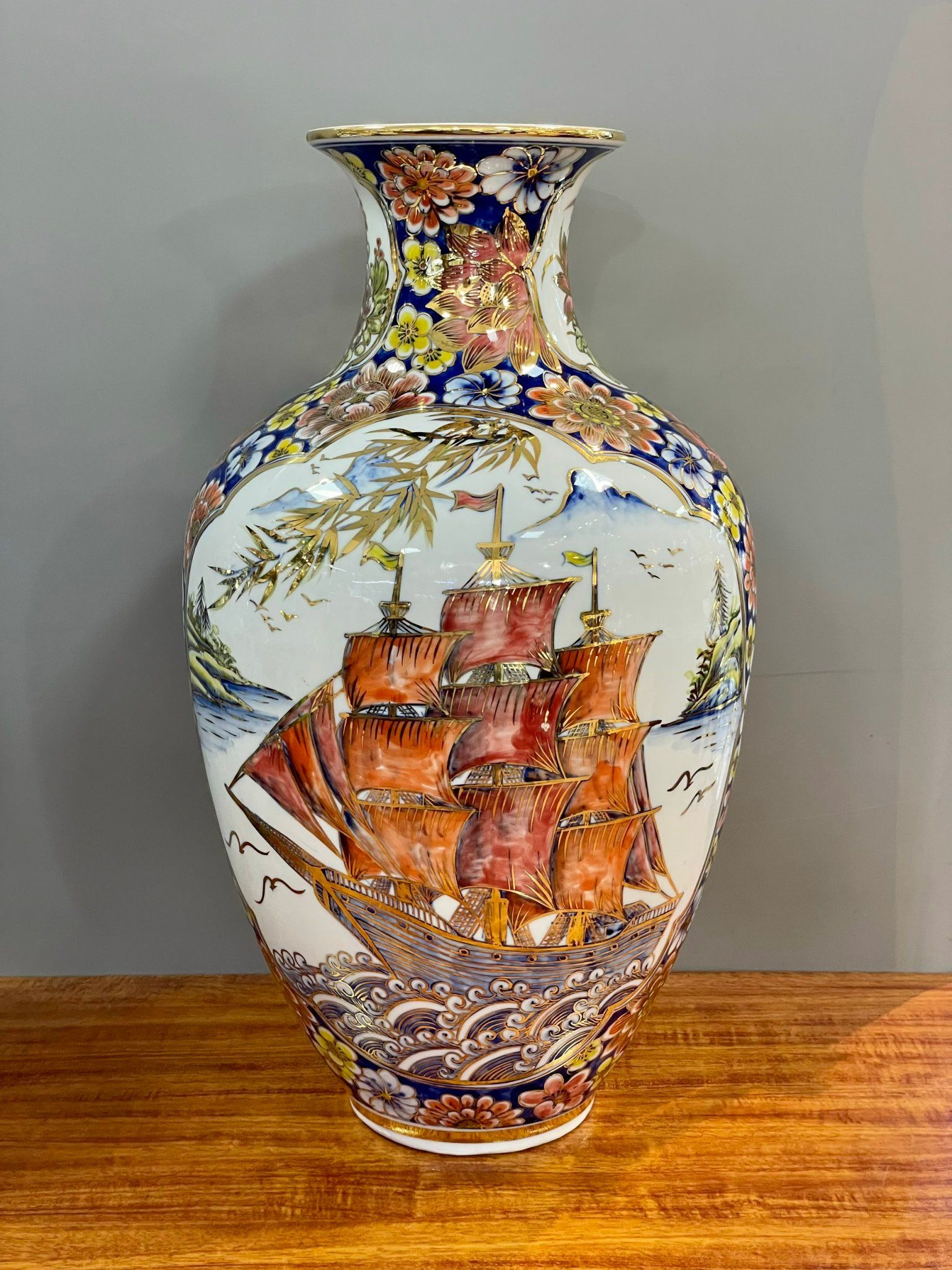 BẢO BÌNH 2 MẶT THUẬN BUỒM XUÔI GIÓ (C48cm)