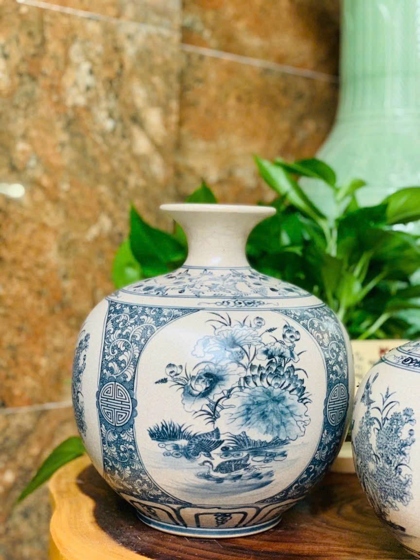 BÌNH HÚT LỘC PHONG THUỶ CAO 31CM